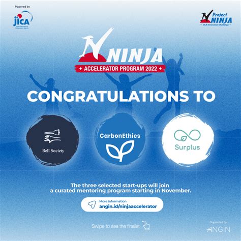 Meet The Top 3 Impactful Start Ups Of Jica Ninja Accelerator Program