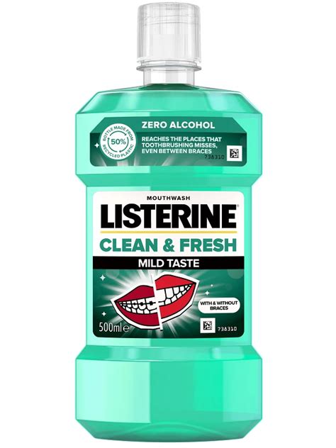 LISTERINE mutes skalojamais līdzeklis "CLEAN&FRESH"
