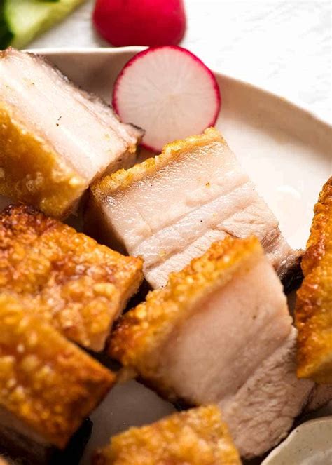 Steps To Prepare Crispy Chinese Pork Belly Recipes