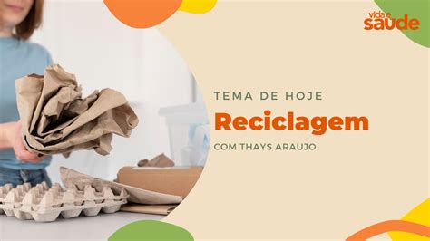 Reciclagem Rede Novo Tempo De Comunica O