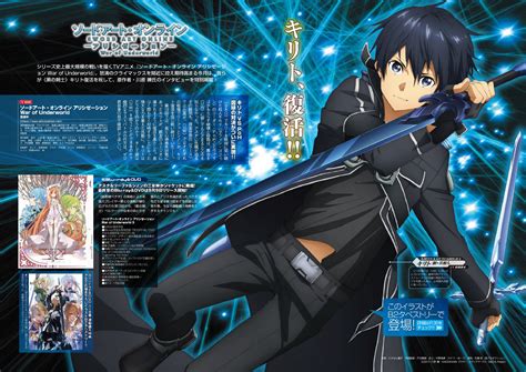 "Sword Art Online: Alicization - War Of Underworld" new visual scan of ...