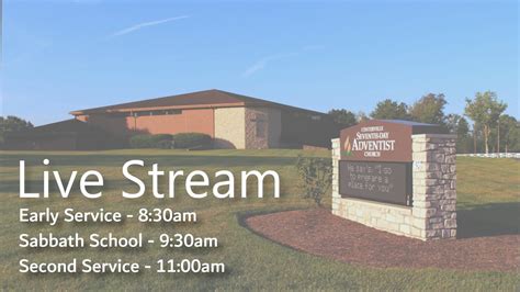 Centerville Seventh Day Adventist Church Live Stream YouTube