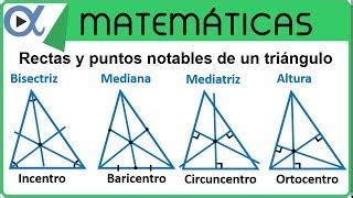 Lineas Notables Del Triangulo XIli