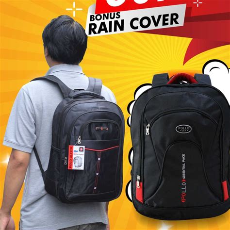 Jual SERBA 55 RIBU Backpack Polo Tas Sekolah SMP SMA Cewek Cowok Ransel