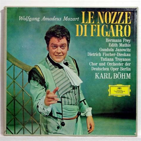 Mozart : le nozze di figaro by Karl Bohm / Edith Mathis & Gundula ...