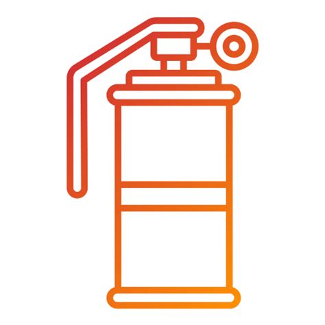Smoke Grenade Generic Gradient Icon