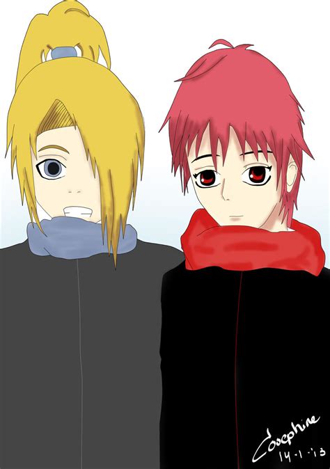 Sasori and Deidara fanart by JoChocox3 on DeviantArt