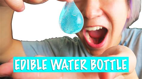 Diy Edible Water Bottle Youtube