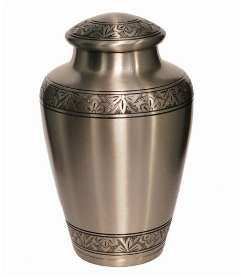 Athens Brass Cremation Urn For Human Ashes Etsy