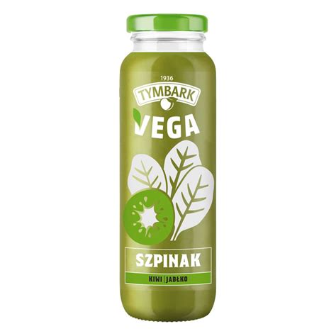 Tymbark Sok Vega szpinak kiwi jabłko 250ml Torimpex Toruń