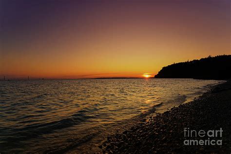 A Mackinac Island Sunset Photograph By Jane Tomlin