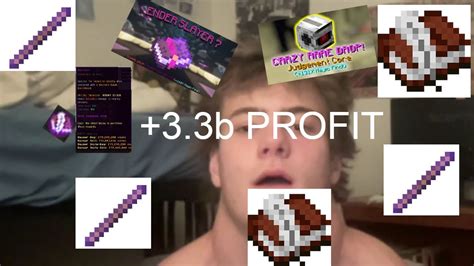 Huge Skyblock Rng Profit Compilation Over Billion Hypixel Skyblock