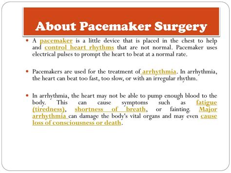 PPT - Pacemaker Surgery PowerPoint Presentation, free download - ID:8004449