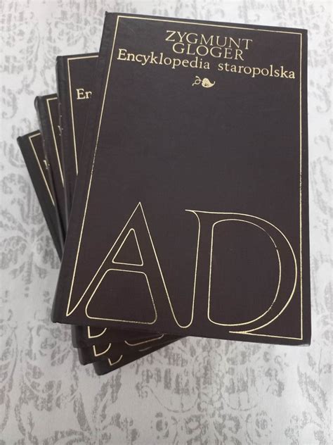 Encyklopedia Staropolska Glogera Niska Cena Na Allegro Pl