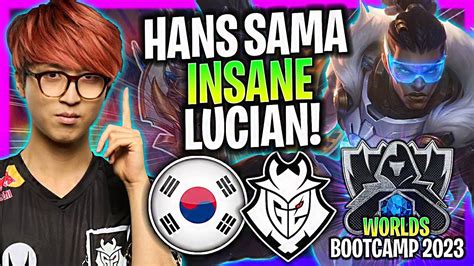 Hans Sama Is A God With Lucian In Korea Soloq G Hans Sama Plays