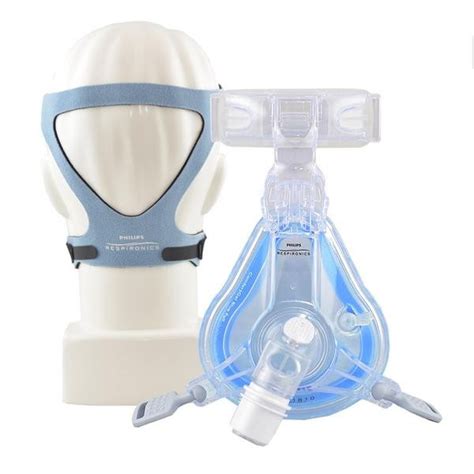 Philips Respironics Comfortgel Blue Full Face Cpap Bipap Mask With