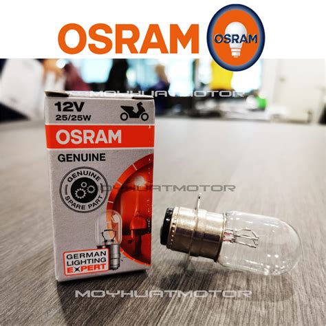 Original Osram Bulb 12v 2525w Lc135 Lagenda Ex5 Honda Yamaha Mentol