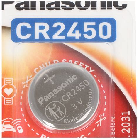 Panasonic CR2450 Lityum Pil IEC CR 2450 EL