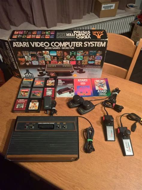 Atari 2600 Complete In Box With 8 Games Catawiki