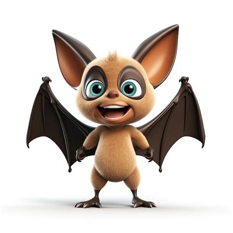 Premium Ai Image Photo A 3d Bat Cartoon Character Generative Ai