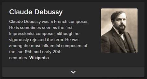 Claude Debussy Claude Debussy Was A French Composer He Is Sometimes