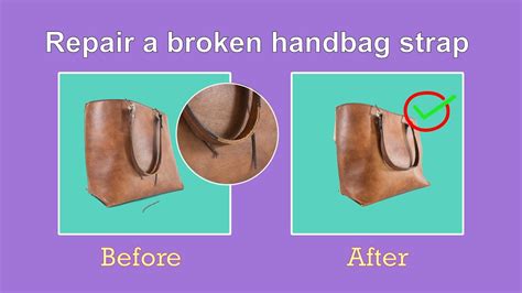 The Friday Fix Episode Repair A Broken Handbag Strap Youtube