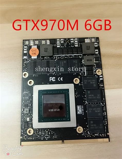 New Gtx 970m Gtx970m N16e Gt A1 6gb Video Graphics Card For Clevo P375sm P170em P150em P157sm