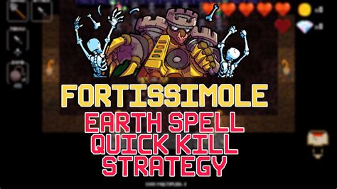 Fortissimole 1 5 Quick Kill Strategy With Earth Spell Crypt Of The