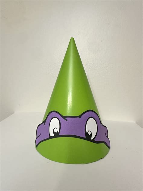 Ninja Turtle Party Hat Etsy