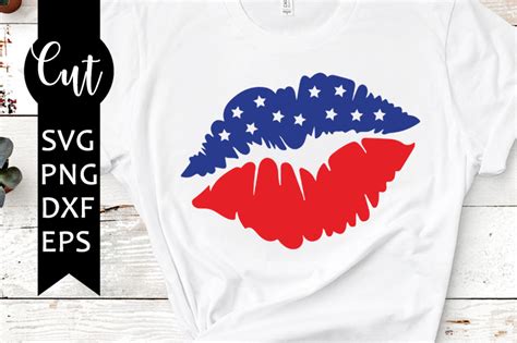 4th Of July Lips Svg Free Fourth Of July Free Svg 4th Of July Svg