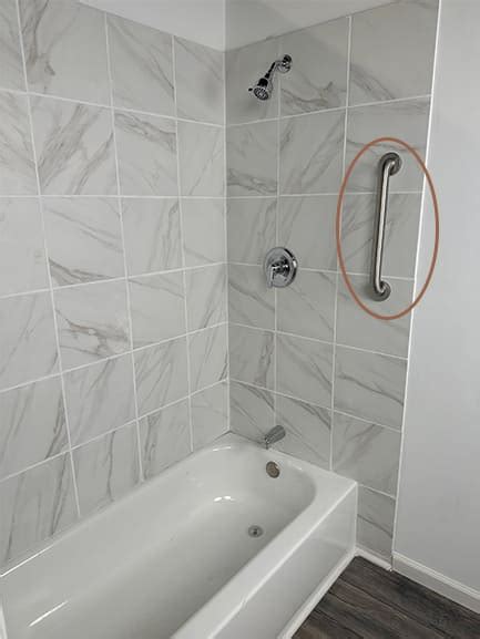 Shower Grab Bar Placement Guide