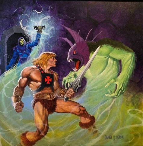 Masters Of The Universe Artist Daniel Horne Orko Heman 80s