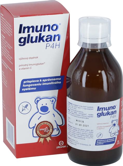 Pleuran Imunoglukan P4H Sirup 250 Ml Unizdrav Cz