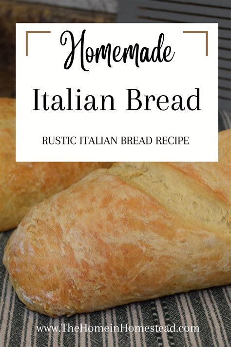 Rustic italian bread – Artofit