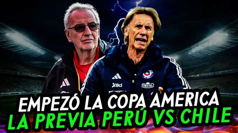 Previa Perú vs Chile Fossati vs Gareca Defensa vs Posesión YouTube