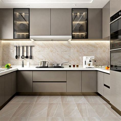 Aluminium Kitchen Cabinets The Contemporary Elegance