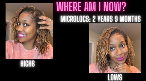 Where Am I Now Microlocs Update Length Check 2 Years 9 Months