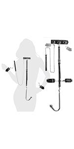 Bed Bondage Restraints Kit Sex Toys For Sex Games Sex Toy Under Mattress Fetish Adjustable Bed