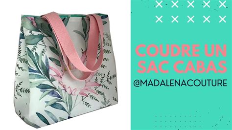 Coudre Un Sac Cabas Tuto Couture Madalena Youtube