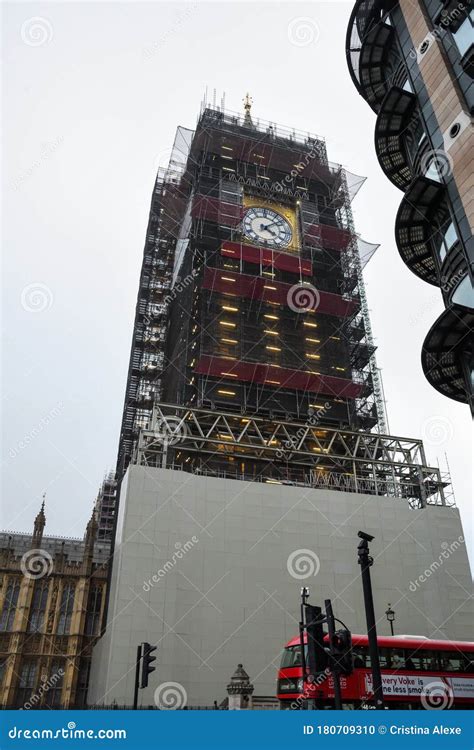 Big Ben`s Renovation, Restoration in Progress Editorial Image - Image of london, refurbishment ...