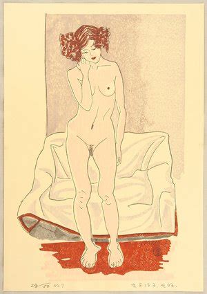 Sone Kiyoharu Nude No 7 Artelino Ukiyo E Search