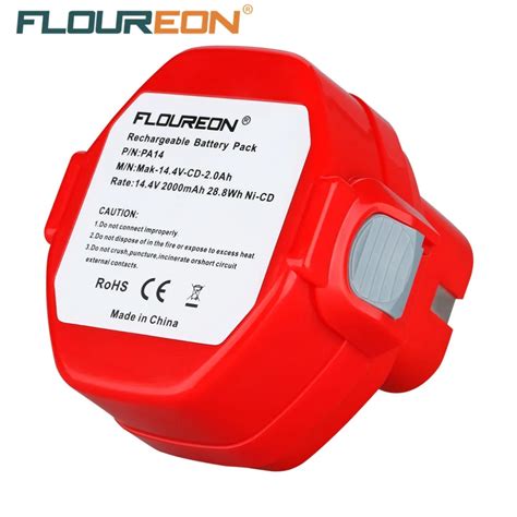 Floureon V Mah Ni Cd Rechargeable Battery Packs Power Tool