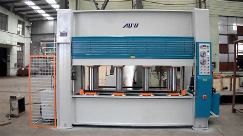 Plywood Hot Press Machine Hydraulic Hot Press Machine Layers Auyu