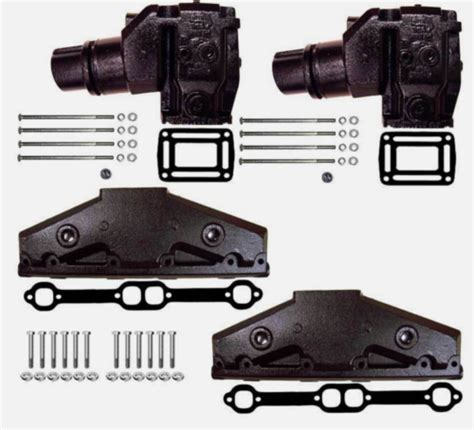 Manifold With Risers Gaskets Bolts For Volvo Penta Omc L Gi Gxi