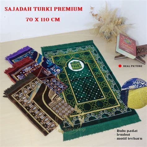 Jual Sajadah Tebal Turki Bulu Premium Di Jamin Halus Grosir Sajadah