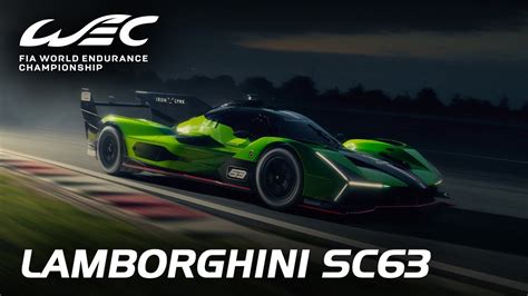 Lamborghini Reveal The Lamborghini Sc For The Fia Wec Youtube