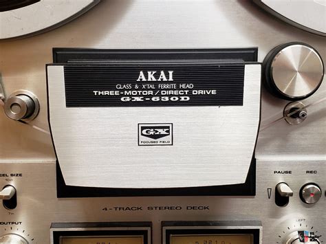 Akai Gx D Reel To Reel Tape Recorder Works Photo Us