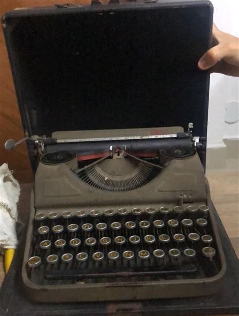 M Quina De Datilografia Produto Vintage E Retro Usado Enjoei