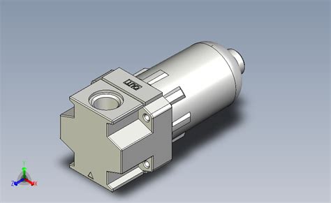 气立可CHELIC气动元件3D NDO40x30 F B STEP 模型图纸下载 懒石网