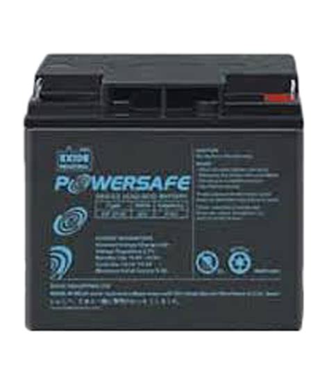 Black Exide Power Safe 12v 28ah Battery At Best Price In Chennai Id